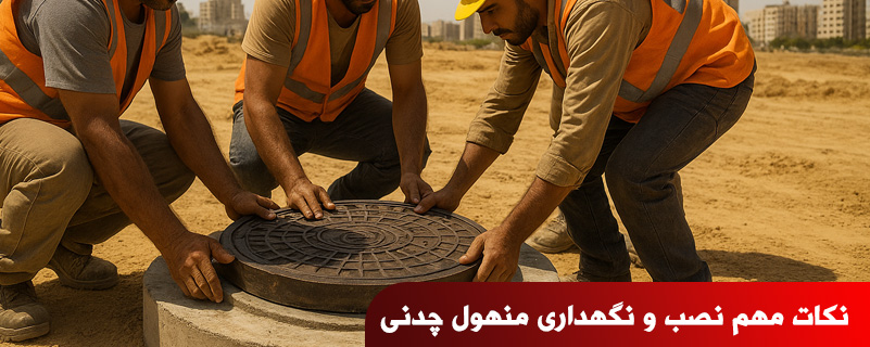 نکات مهم نصب و نگهداری منهول چدنی