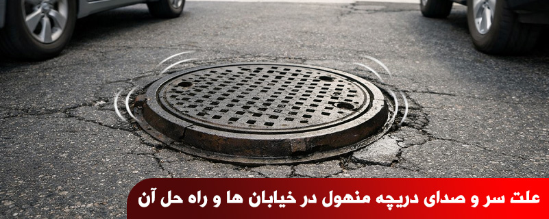 علت سر و صدای دریچه منهول در خیابان ها و راه حل آن