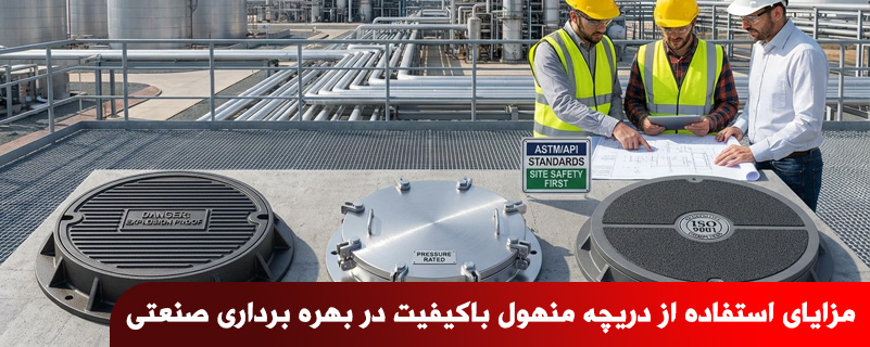 مزایای استفاده از دریچه منهول باکیفیت در بهره برداری صنعتی