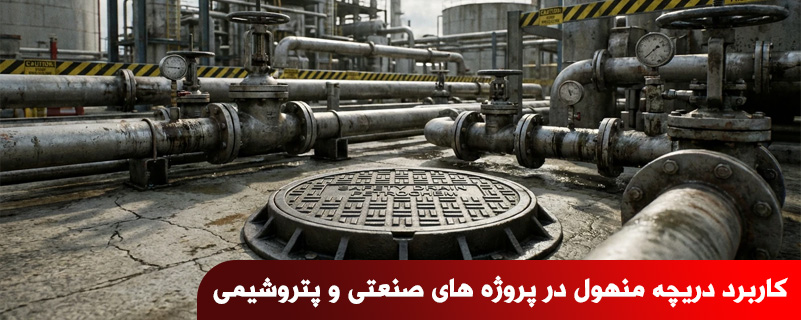 کاربرد دریچه منهول در پروژه های صنعتی و پتروشیمی