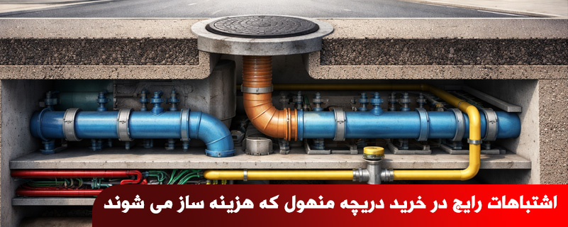 اشتباهات رایج در خرید دریچه منهول که هزینه ساز می شوند